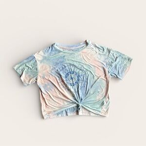 Wallflower Pastel Tie-Dye Top